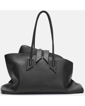 The Attico La Passeggiata Medium' Top Handle - Black