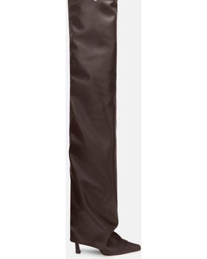 The Attico Robin Otk' Thigh High - Brown