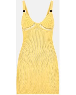 The Attico Mini Dress - Yellow