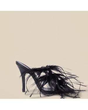 The Attico Judy' Sandal Mismatched - Black