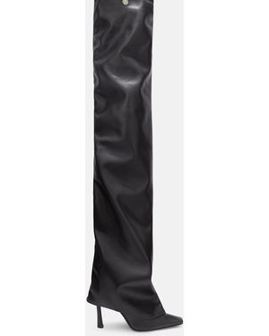 The Attico Robin Otk' Thigh High - Black