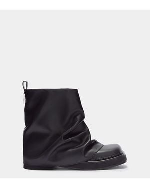 The Attico Mini Robin' Combat Boot - Black