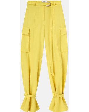 The Attico Long Pant - Yellow