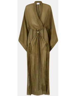 The Attico Maxi Dress - Green