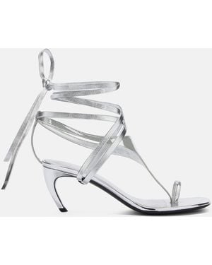 The Attico Nova' Thong Sandal - White