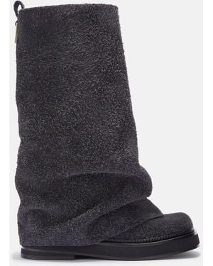 The Attico "Robin' Combat Boot" - Black