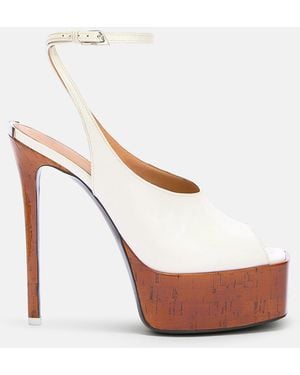 The Attico Ornella' Sandal - White
