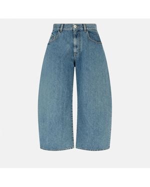 The Attico Long Pant - Blue