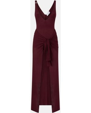 The Attico Midi Dress - Purple