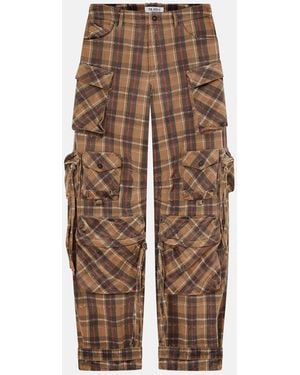 The Attico Pants Gend - Brown