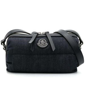 Moncler New Keoni Boucl Cross Body Bag - Black
