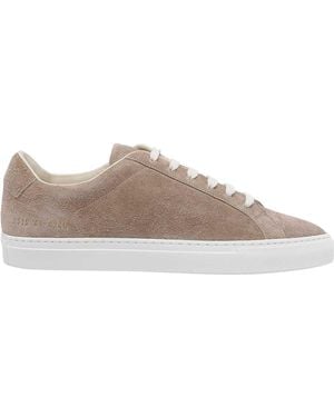 Common Projects Suede Achilles Sport Trainers - Brown