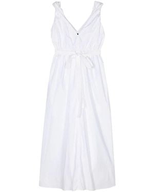 Sofie D'Hoore Elastic Waist Dress - White