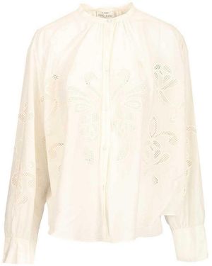 forte_forte Voile Bohemian Shirt - Natural
