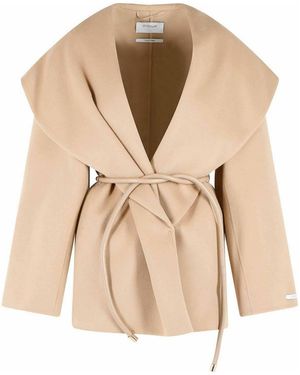Sportmax Uguale Virgin Wool Jacket - Natural
