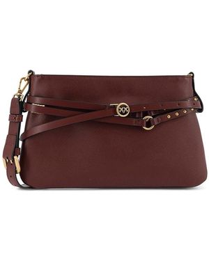 Pinko Belt Bag Shoulder Bag - Purple