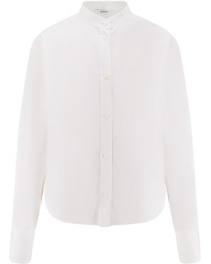 Givenchy Open Back Cotton Shirt - White