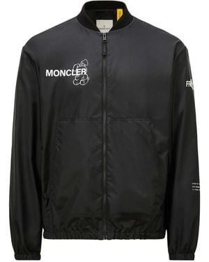 Moncler Bomber Jackets - Black