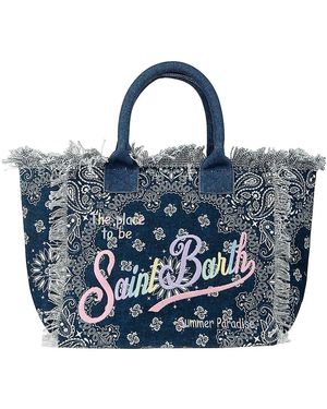 Mc2 Saint Barth Shoulder Bag Vanity - Blue