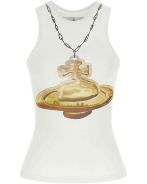Vivienne Westwood Tank Top - White