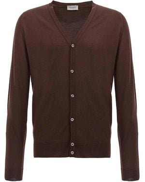 John Smedley 'Petworth' Cardigan in Blue for Men | Lyst UK