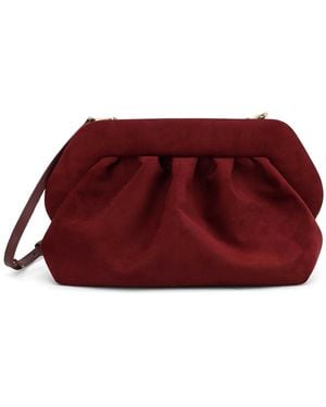 THEMOIRÈ Bios Suede Shoulder Bag - Purple