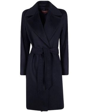 Max Mara Abrigo Midi - Azul