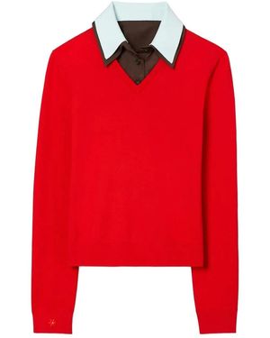 Tory Burch Pullover - Red