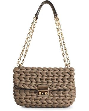 Michael Kors Tribeca Shoulder Bag - White
