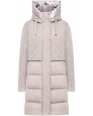 DUNO Padded Coat - White