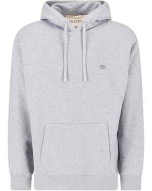 Valentino Garavani Vlogo Signature Sweatshirt - Grey