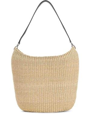 Phoebe Philo Slope Sling Small Shoulder Bag - White