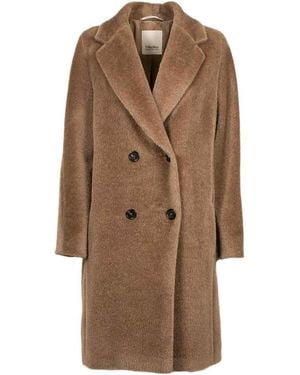 Max Mara Coat Roseto - Brown
