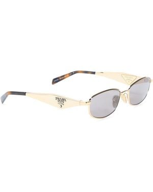 Prada Eyewear Metal Sunglasses - Metallic