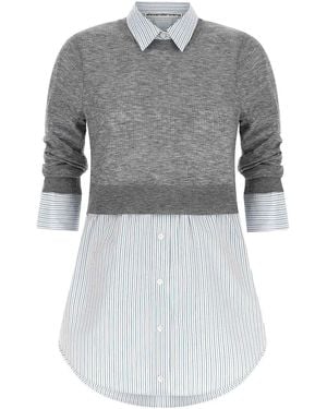 Alexander Wang Knitted Shirt - Grey