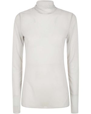 Yohji Yamamoto R-Turtleneck T - White