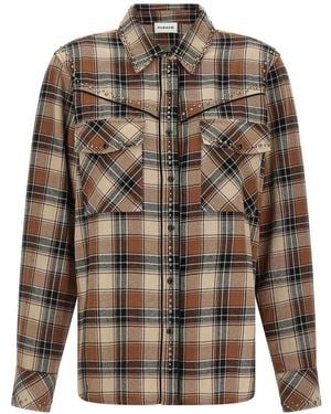P.A.R.O.S.H. Cowboy Cotton Shirt - Gray