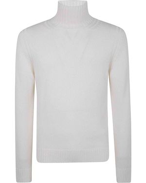 Dondup Dolcevita Turtle Neck Jumper - White