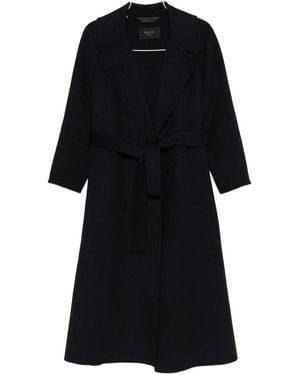 Paltò Paola Wool Coat - Black