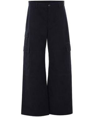 Balenciaga Wide Trousers - Blue