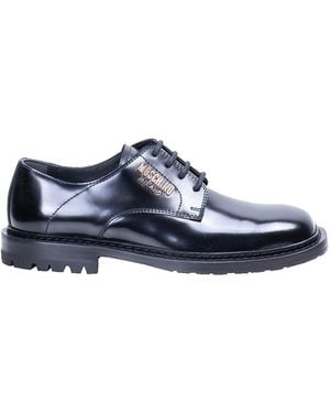 Moschino Badge Derby - Blue