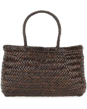 Dragon Diffusion Flat Bag Mini - Brown