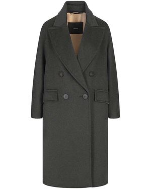 Max Mara Atelier Overcoat - Grey