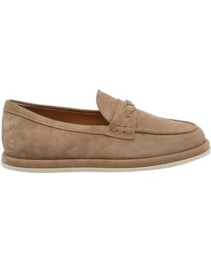 Tod's Suede Loafers - Brown