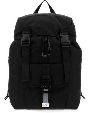 A.P.C. Backpack - Black