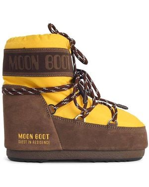 Moon Boot Icon Low Polyamide Boots - Orange