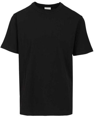 Dries Van Noten Cotton T-Shirt - Black