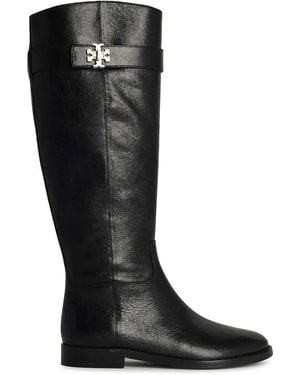 Tory Burch T Lock Riding Boot For Equest - Black