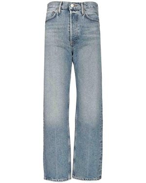 Agolde Straight Leg Jeans - Blau