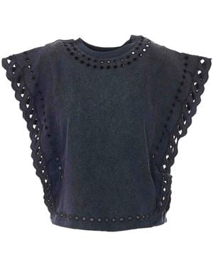 Isabel Marant Faded Odyle T-Shirt - Blue